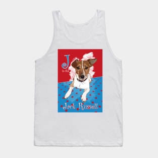 J is for Jack Russell Tank Top